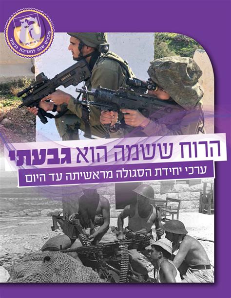 On April 12th, 2019 the book "The Spirit of Givati" was published, commemorating 70 years since ...