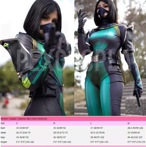 Valorant Viper Cosplay Costume Valorant Viper Bodysuit Uniform Women ...