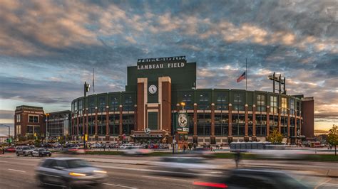 Lambeau Field Sunset | Luke Collins Photography Print Store