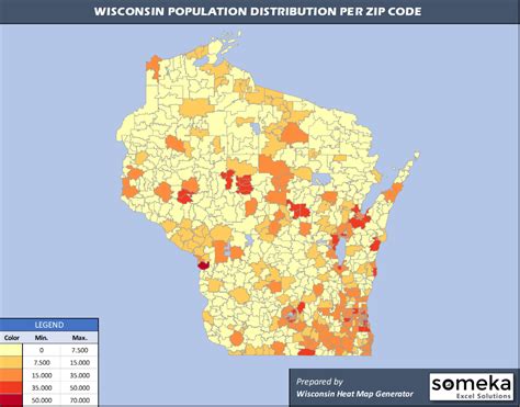 Wisconsin Zip Codes Map - Ohio Map