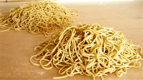 How to make Ramen noodles from scratch: alkaline noodles recipe - YouTube