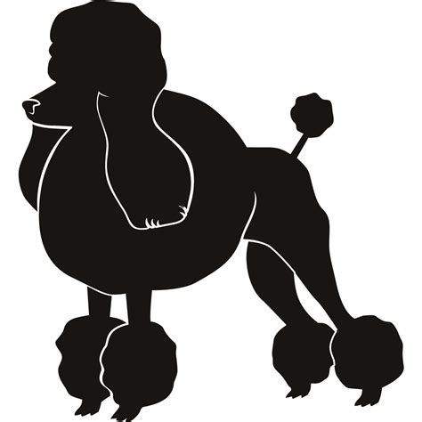 Black Poodle Cartoon - ClipArt Best