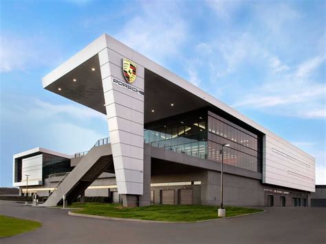 Porsche's incredible $100 million US headquarters is an amusement park ...