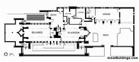 Robie House Floor Plan Dimensions Pdf | Viewfloor.co