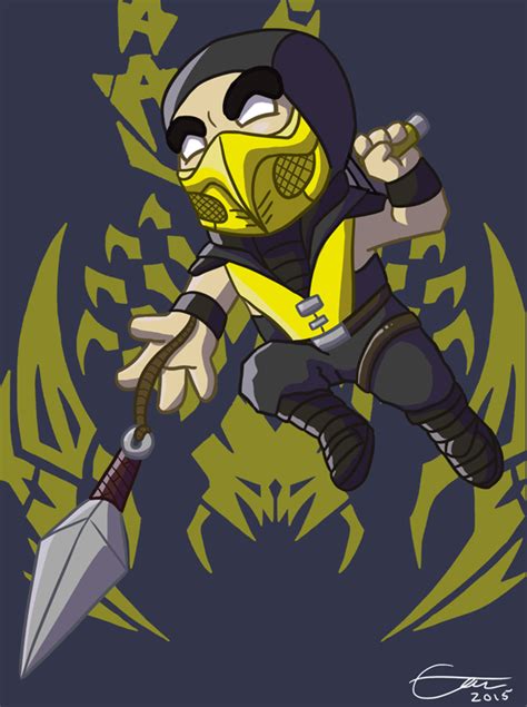 Scorpion (Mortal Kombat) by EmuToons on Newgrounds