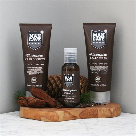 men's styling: ManCave launch a Natural Beard Care Range