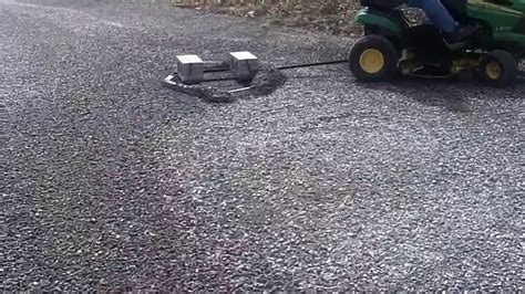 Yard Tuff Gravel Drag - YouTube