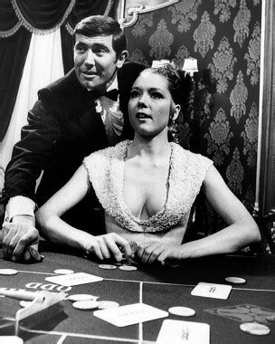 Diana Rigg And George Lazenby In The Film "On Her Majesty's Secret Service - Diana Rigg Photo ...