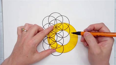 How To Draw Flower Of Life Sacred Geometry | Best Flower Site