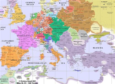 Europe and North Africa 1600 | Storico, Moldavia