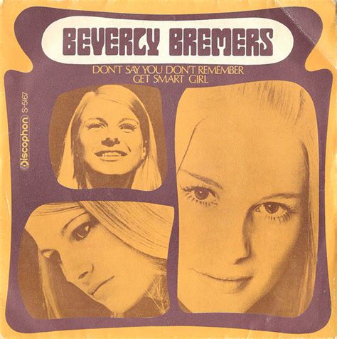 Beverly Bremers - Don't Say You Don't Remember (1971, Vinyl) | Discogs