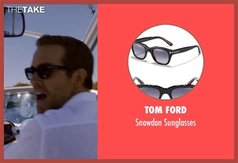 Ryan Reynolds Tom Ford Snowdon Sunglasses from Self/Less | TheTake