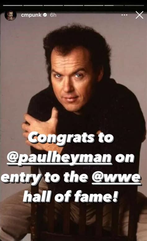 CM Punk Reacts To Paul Heyman WWE Hall Of Fame 2024 Announcement ...