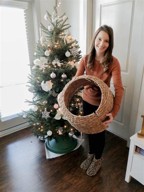 Create Your Own Wicker Tree Skirt