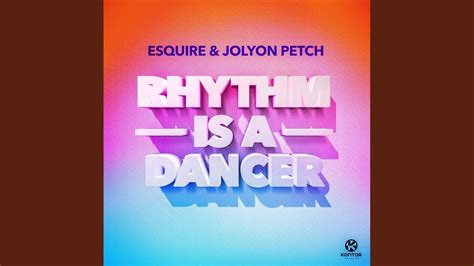 Rhythm Is a Dancer - YouTube