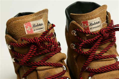 Raichle Vintage Leather Mountaineering Hiking Boots Women 5.5 M ...