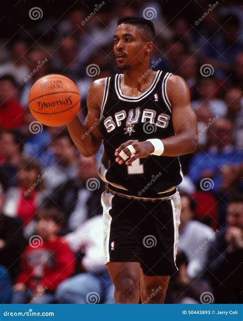 Rod Strickland, San Antonio Spurs Editorial Stock Photo - Image of ...