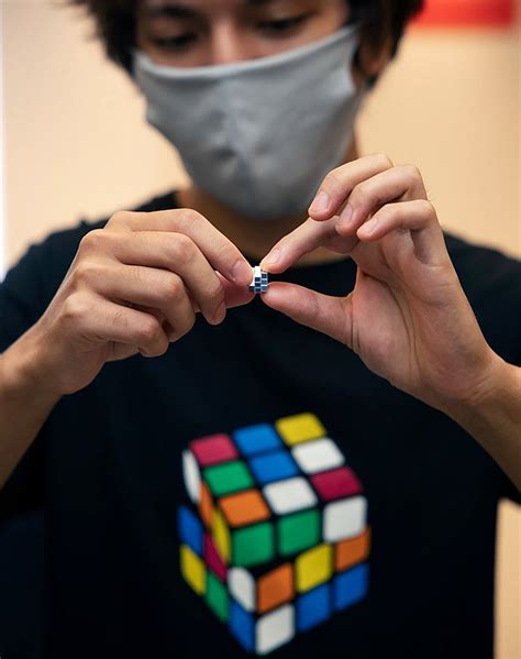 World’s smallest Rubik’s Cube goes on sale in Japan