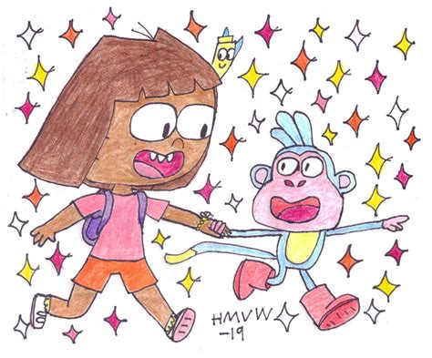 Dora The Explorer Fan Art by hmvw1996 on DeviantArt