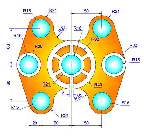 AutoCAD 2D Exercises