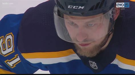 Blues | Vladimir Tarasenko shares message after injury setback | ksdk.com