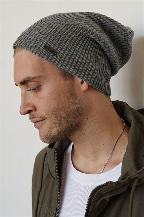 Mens Slouchy Beanie - The Forte | Mens slouchy beanie, Slouchy beanie, Mens beanies fashion