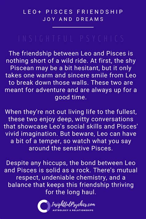 Pisces and Leo Compatibility: Sex, Love, and Friendship