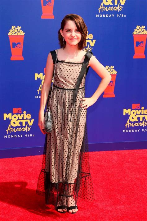 Mckenna Grace: 2019 MTV Movie and TV Awards Red Carpet-04 | GotCeleb