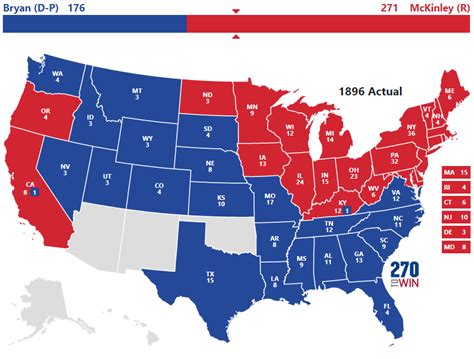 Historical U.S. Presidential Elections 1789-2020 - 270toWin