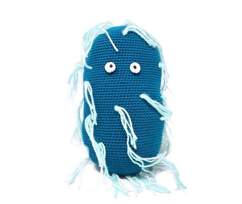 Cute E. Coli Bacterium Plushie / Bacteria and Microbiome / - Etsy