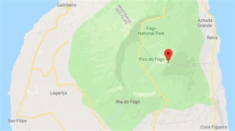 pico do fogo map - CapeVerdeIslands.org