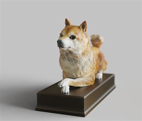 STL file DOGE MEME-Shiba Inu -dogecoin-- Canine・3D printing template to ...