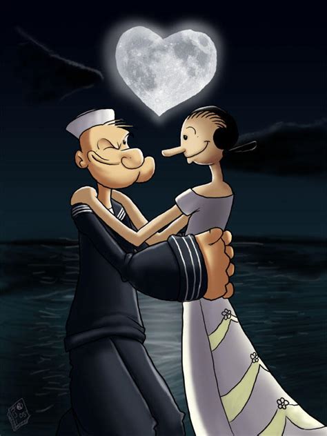 Popeye and Olive Oil: Gift by Pinkuh on DeviantArt