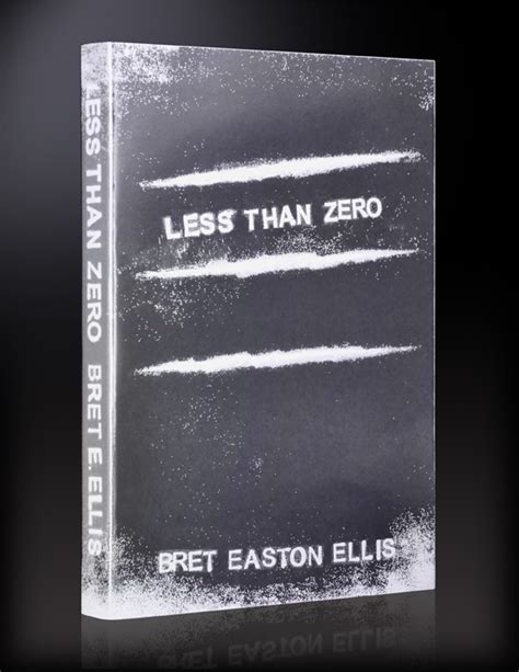 Less Than Zero Bookcover - derekheinze.com