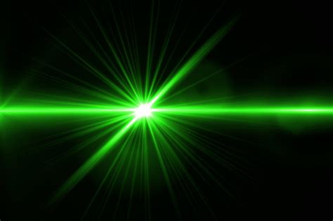 Green Laser Beam