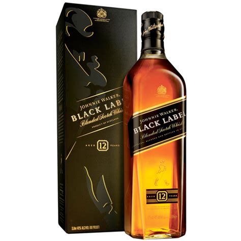 Johnnie Walker Black Label 12 Year Old 1L | Spirits | Big Five Duty Free