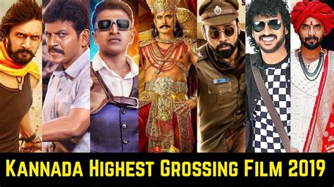 10 Kannada Highest Grossing Movies List of 2019 | Darshan, Upendra, Sude... | Highest grossing ...