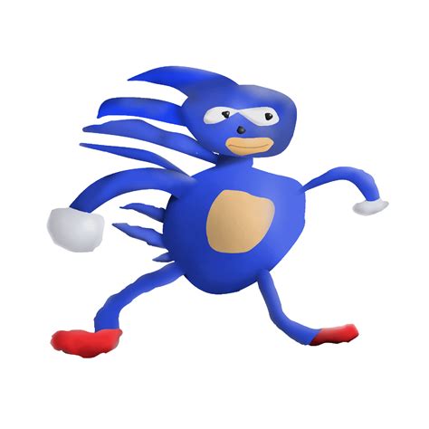 Sanic - Smashified (Transparent) by koghog on DeviantArt