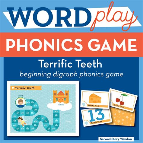 Terrific Teeth Game Phonics Digraph Letter Sound Printable - Etsy ...