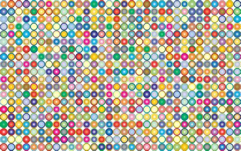 Manuela's 24 Colorful Buttons Background - Openclipart