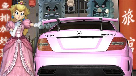 Princess Peach AMG Ride! by xSakuyaChan510x on DeviantArt