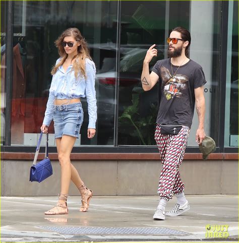 Jared Leto Grabs Lunch with Rumored Girlfriend Valery Kaufman in NYC ...