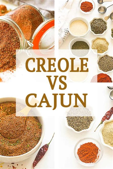 Creole vs. Cajun – Both seasoning styles boast heavenly flavor, spices ...