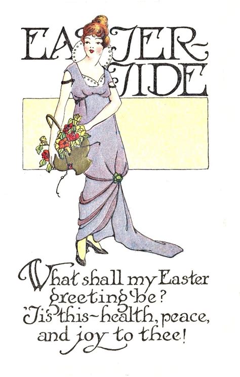 an easter card with the words, what shall my easter greeting?