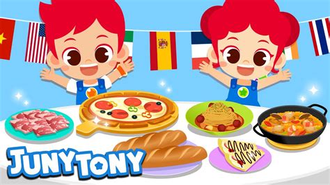 Food Trip Around the World | Are You Hungry? | World Song for Kids | Let's Eat Yummy Food ...