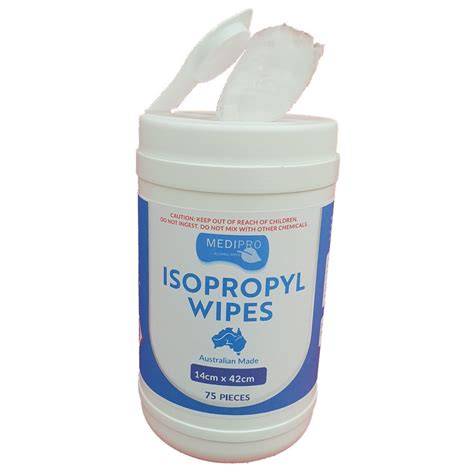 Medipro Isopropyl Alcohol Wipes 75 - Ainsworth Medical