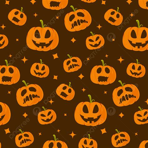 Halloween Pumpkin Pattern Background, Happy Halloween, Halloween ...