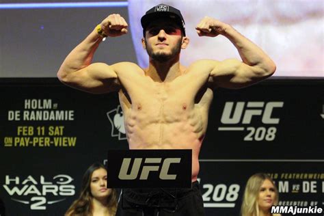 islam-makhachev-ufc-208-ceremonial-weigh-ins | MMA Junkie