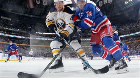 Rangers visit Eichel and the Sabres for first time this season