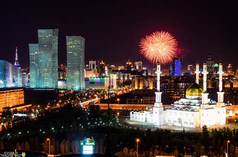 Astana at night – the views from the roofs · Kazakhstan travel and ...